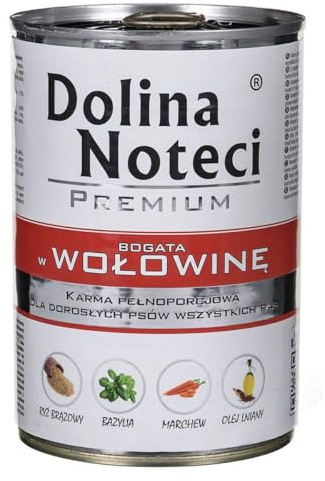 Dolina Noteci Dog Trockenfutter für Hunde, 400 g, Bełowina Can / 24