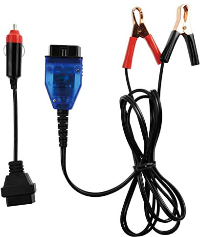 allsun OBD2 Memory Saver for Cars,Battery Replacement Tool Prevents Radio/Clock/ECU Reset,Dual-Power via OBDII Port & Cigarette Lighter,12V Universal w/LED Indicators, Save Settings No Programming