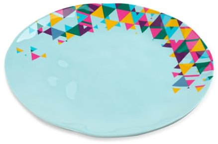 Tasty Urban Oasis Dessertteller, Ø23cm, robuster Teller aus Melamin für drinnen oder Outdoor, perfekt für Partys und Picknicks