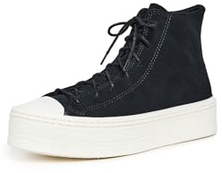 CONVERSE Damen Chuck Taylor All Star MODERN Lift Platform Mono Suede Sneaker, 36 EU