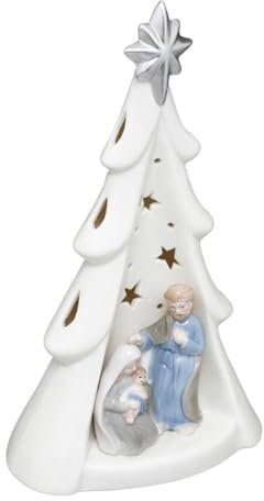 FEERIC LIGHTS & CHRISTMAS Led-Dekoration Geburt Christi Tannenbaum 22 cm