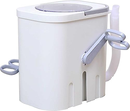 Mini machine à laver portable à manivelle - Machine à laver manuelle non électrique - Alternative au linge pour camping et camping-car