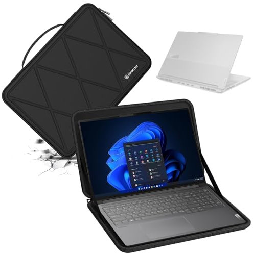 Smatree Hard Eva-Schutzhülle für 16 Zoll Lenovo IdeaPad 5i 2-in-1, ThinkBook 16p Gen 5/4/3/2 Laptop, wasserdichte Schutzhülle für 16 Zoll Lenovo ThinkBook 16 Gen 7/6 Laptop (X8282)