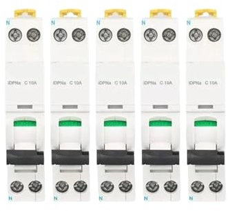 KVEIYIIC Disjoncteur Miniature A9P08606 1P + N 6A 10A 16A 20A 25A 32A 40A 1P + N, 1 pièce(16A)