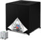 HOTUT IBC Schutzhülle 1000L, 210D IBC Tank Abdeckung Mit Reißverschluss, 4 Schnalle und Zugschnur, Wassertank Schutzhülle Anti-UV, Regenwassertank Container Cover, 120 x100 x116 cm