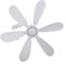 Ventilador colgante de techo para camping, silencioso, portátil, para exteriores, con control remoto, funciona con pilas, para tienda de campaña, senderismo, habitación