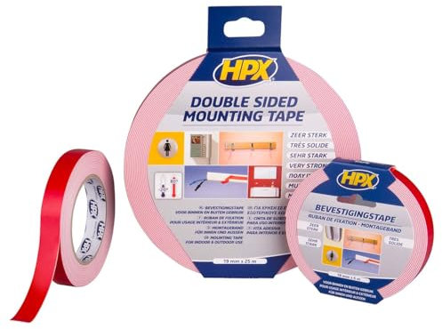 Zarivy Ruban adhésif double face pour montage de miroirs, haute adhérence, résistant à l'eau, idéal pour fixer des décorations et des objets lourds.