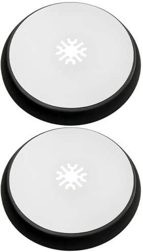 The Lord of the Tools 2x Schleifteller Rund 115mm Edelstahl EVA Kompatibel mit Fein Multimaster Funktion Elektrowerkzeug