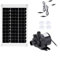 CashMuch Kit de bomba solar de 50 W, 350 L/H, panel de 40 x 27,5 cm y motor antisecado, 0-60 ℃ para todo tipo de clima