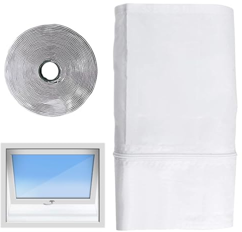 Window Sealing Kit - Insulating Strip | Weather Foam Weatherstrip, AC Side Wrap Panels Kit, Insulation Accessories To Air Exchange For Home, Living Room
