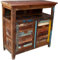 GURU SHOP Massive Vintage Kommode, Highboard, Sideboard, Flurschrank - Modell 4, Mehrfarbig, 91x91x41 cm, Kommoden & Sideboards