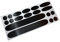 style4Bike Fahrradaufkleber Carbon 18-teilig Fahrrad Aufkleber Carbonsticker Folie