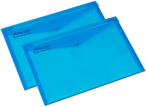 Rexel A3 Active Folders - Blue (Pack of 10)