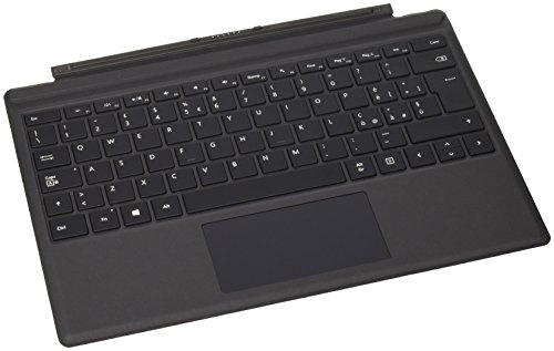 Microsoft Cover con Tasti per Surface Pro 4, Nero [Italia]