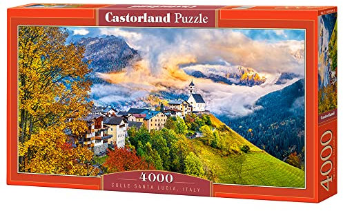 Castorland C-400164-2 - Colle Santa Lucia, Italy, Puzzle 4000 teilig, Red