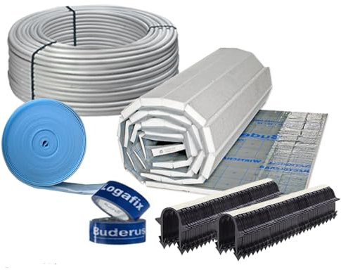 Empur Fußbodenheizungkomplettpaket Tackerplatte 30-3 mm 144 m²