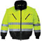 Portwest Hi-Vis Warnschutz 3-in-1 Pilotjacke, Größe: S, Farbe: Gelb/Schwarz, PJ50YBRS