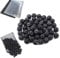 CESFONJER 35 Pcs Bio Porous Filter Biochemical Ball Filter Media Water Filter Material with Cotton for Fish Tank Pond Aquarium Waterfall Fountain(26mm) + 2 Pcs Aquarium Media Filter Bag