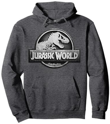 Jurassic World Movie Logo Pullover Hoodie