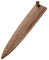 Aibote Handmade Natural Black Walnut Wooden Cover Univeral Japanese Sashimi Knife Sheath Chef Knives Cases Holders Protectors for Yanagiba Sujihiki Slicer (12 inch)