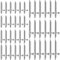 Jieddey Edelstahl Federstege,42 PCS Federstege Quick Release Stege Federstifte Uhrenstifte für die Uhrenreparatur 10mm/14mm/16mm/18mm/20mm/22mm/24 mm