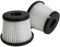 Sankuai Staubsauger HEPA-Filter für Silbercrest für Shaz 22.2 C3-Griff-Staubsauger Filterteile Zubehör (Farbe : 2pc)
