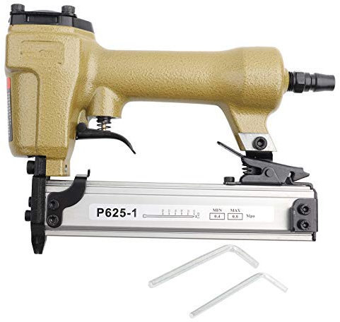 P625-1 Pneumatic Air Pin Nailer 10-25mm Pneumatic Nail Gun 60-100psi Air Stapler for Grain Nail 100pcs Air Nailer