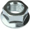 AERZETIX - C58284 - Lot de 10 écrous hexagonaux à collerette/embase crantée M16 - Ø extérieur de collerette 34 mm - en acier