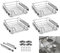 YRHome 4 Stück Küchenschublade Küchen Regal Teleskopschublade Schlafzimmerschublade Schrankauszug Organizer Küchenschrank Korbauszug Vollauszug Schublade Küchen Regal Geeignet für 50cm Schränke