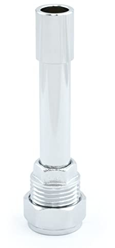 Hot Flow | 70mm Telescopic Radiator Valve Extension (Chrome)