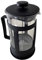 Tetera de cristal (600 ml.) Té negro, té verde, infusiones. Tetera/Cafetera Francesa con Émbolo para 2 tazas. Transportable. Fácil de usar y de limpiar.