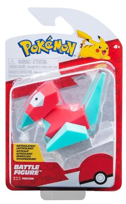 Pokémon PKW3004 Battle Figure - Porygon - offizielle Battlefigur Figur