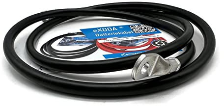 eXODA cable de batería de 150cm 35 mm² cobre cable de alimentación con ojales M8
