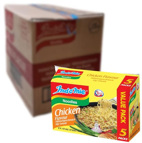 INDOMIE - Nouilles instantanées poulet 5-pack - Multipack (8 X 5 X 70 GR)
