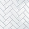 VaryPaper Stickers Carrelage Cuisine Effet Chevrons 30.5cmx30.5cm 6 Pièces Credence Adhesive Blanc Carrelage Adhesif Mural Salle de Bain Autocollant Mural Cuisine Papier Peint 3d Adhesif Mural