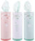 MUCKLILY Elegant Car Tissues Cylinder Box 3 Pack Car Tissue Round Holder for Cup Holder