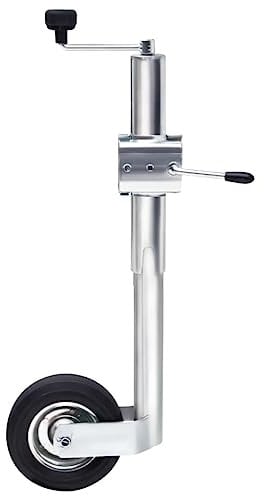 DIGBYS Jockey Wheel for Trailer with Split Clamp 60 mm Galvanized Steel
