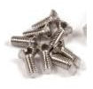 ML-Train Ersatzschrauben Edelstahl für Schienenverbinder M3 x 8 mm 100 Stück - Gartenbahn Spur G Zubehör