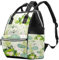 WOSHJIUK Reiserucksäcke für Damen,Herrenrucksack,Frosch Lotusblatt Libelle,Rucksack