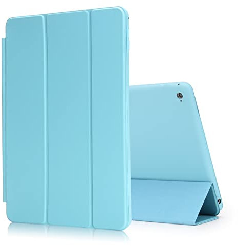 SSLQYLEE Funda para iPad Air 4 de 10,9 pulgadas 2020, funda inteligente plegable magnética para iPad Air 2020 Smart Folio Case (color: azul)