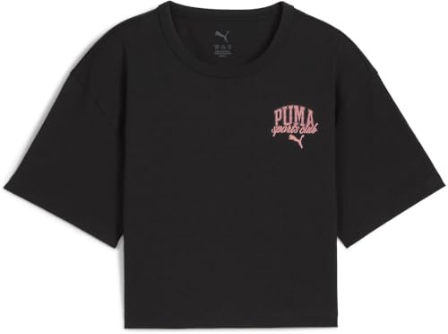 PUMA Mädchen PUMA Class Tee G T-Shirts, PUMA Black,