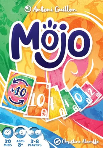 25th Century Games Mojo Party-Kartenspiel Glück, für 3 bis 8 Spieler und 8 Jahre