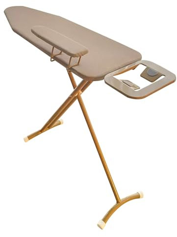 LYXXJRYBHD Großes Bügelbrett, Bügelbrett Tisch, Bügelbrett Klappbar, Bügelbrett Mit Bügeleisen Ablage, für Zuhause, Nähzimmer, Waschküche