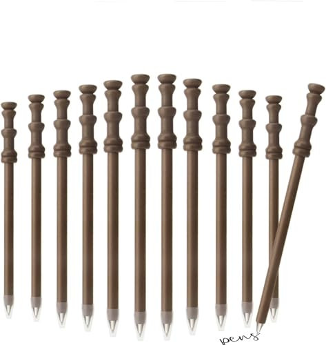 Favores de fiesta de mago,bolígrafo de varita mágica para fiesta de cosplay de Halloween,regalos de cumpleaños, recompensas escolares,regalo de cumpleaños para niños,12 piezas