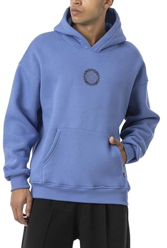 Redbridge - Spruce Herren Kapuzenpullover mit Mandala-Druck Hoodie Sweater