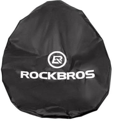 ROCKBROS 2 Stück Fahrradsitzbezug Regenschutz, Universal Wasserdichtem Sattelschutz mit Aufbewahrungsbeutel PVC Sattelbezüge für Rennrad, Mountainbike E-Bike