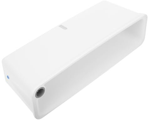 SUPVOX Jardinera Rectangular con Autorriego para Balcón y Ventana, Maceta Alargada Blanca con Sistema De Drenaje y Entrada De Agua Práctica para Huerto Interior y Exterior, Planta Verduras y Flores