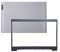 LCD Rear Back Lid Top Cover Case + Screen Hinges Compatible with Lenovo IdeaPad L3-15ITL6 82HL L3-15IML05 81Y3 Model 15.6inch Laptop