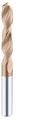 1 foret en carbure monobloc de 120 mm de long, acier au tungstène, traitement de trous CNC, revêtement à 55 degrés(5.1mm)