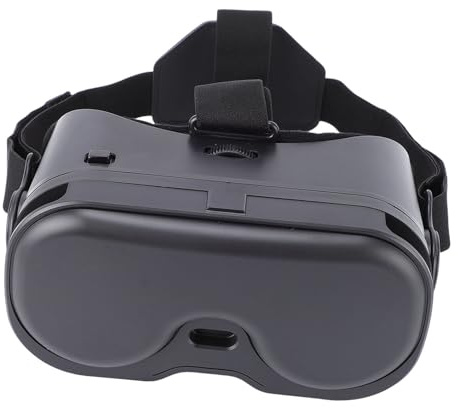 Oreilet VR-Headset, 120° FOV Verstellbare Anti-Blaulicht-3D-Brille mit -Controller für -Telefone von 5 Bis 7 Zoll (Black)